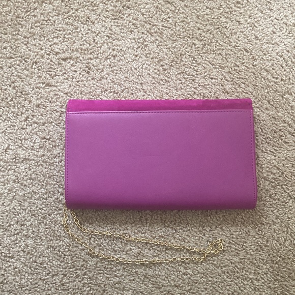Aldo Clutch Pink with Gold Detachable Chain Strap - Picture 7 of 7